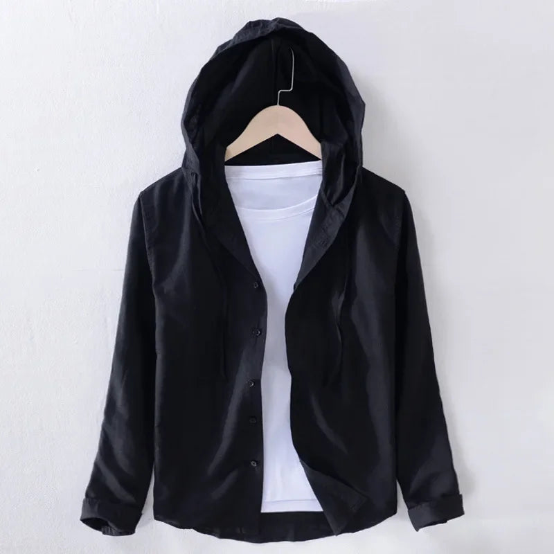 Uriel® | Linen Hoodie