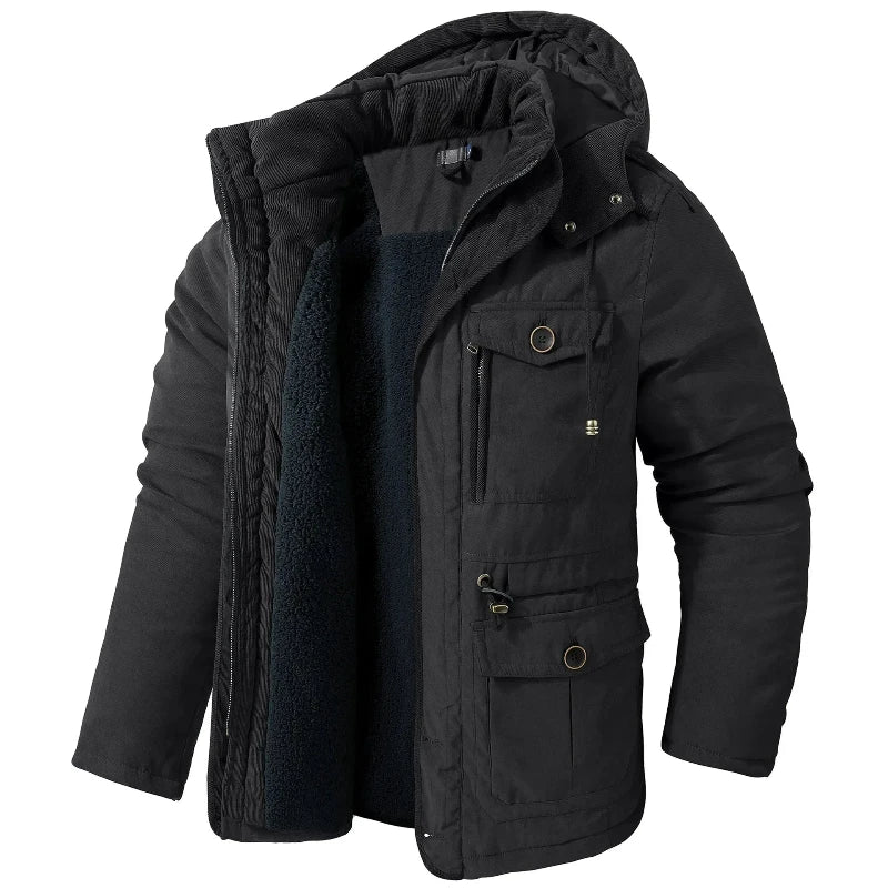 Forest | Dan Removable Hood Insulated Jacket