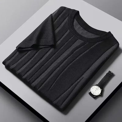 Kenneth® | Jacquard Ice Silk Knit Shirt