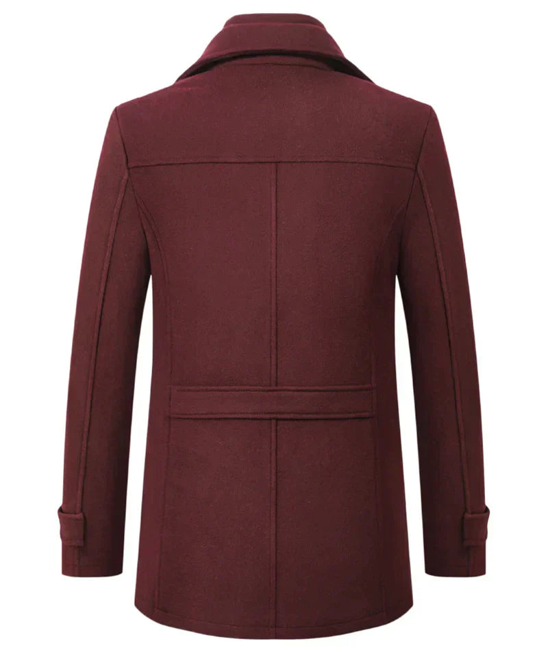 Esaú | Tailor-made men's coat with inside zip