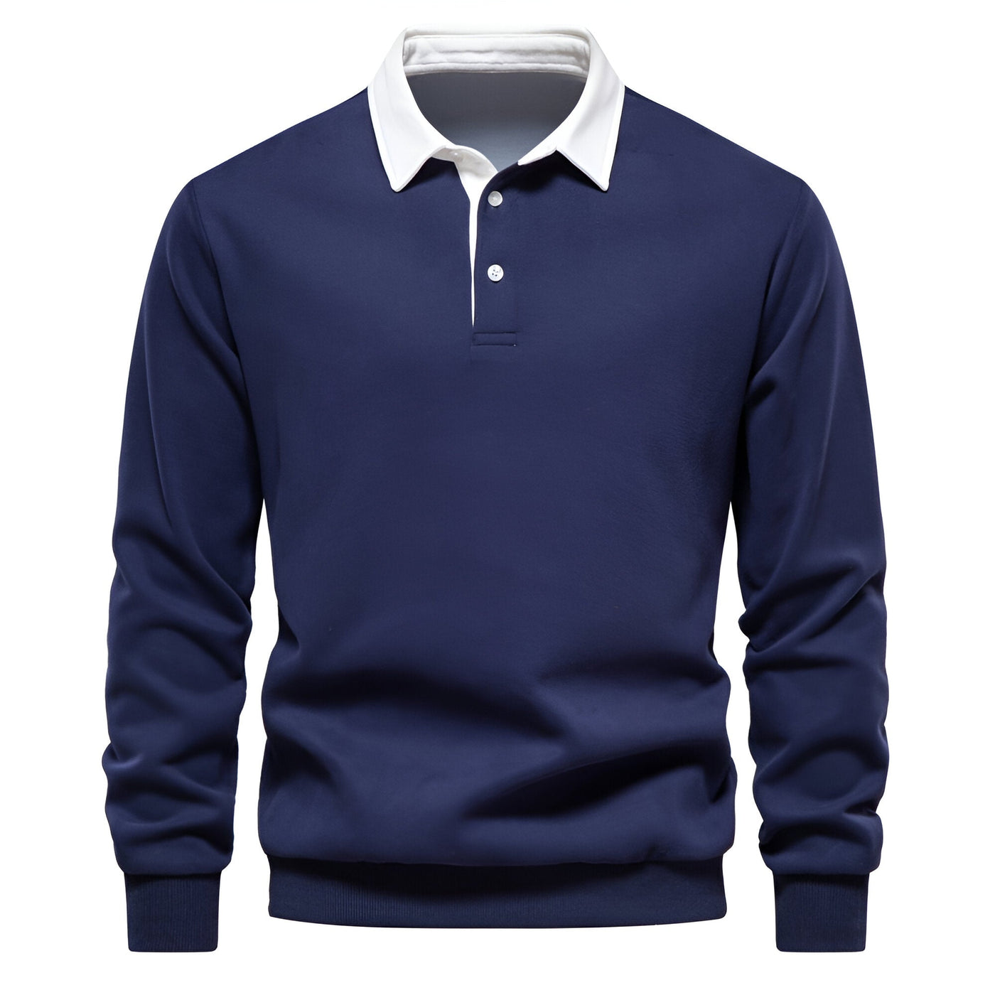 Alexander® | Stylish polo collar sweater