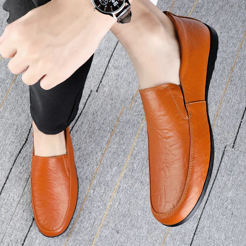 Quetzal® | Halcon Genuine Leather Loafer