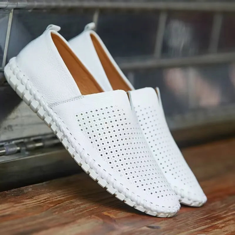 Camilo | Elegant Breathable Leather Loafers