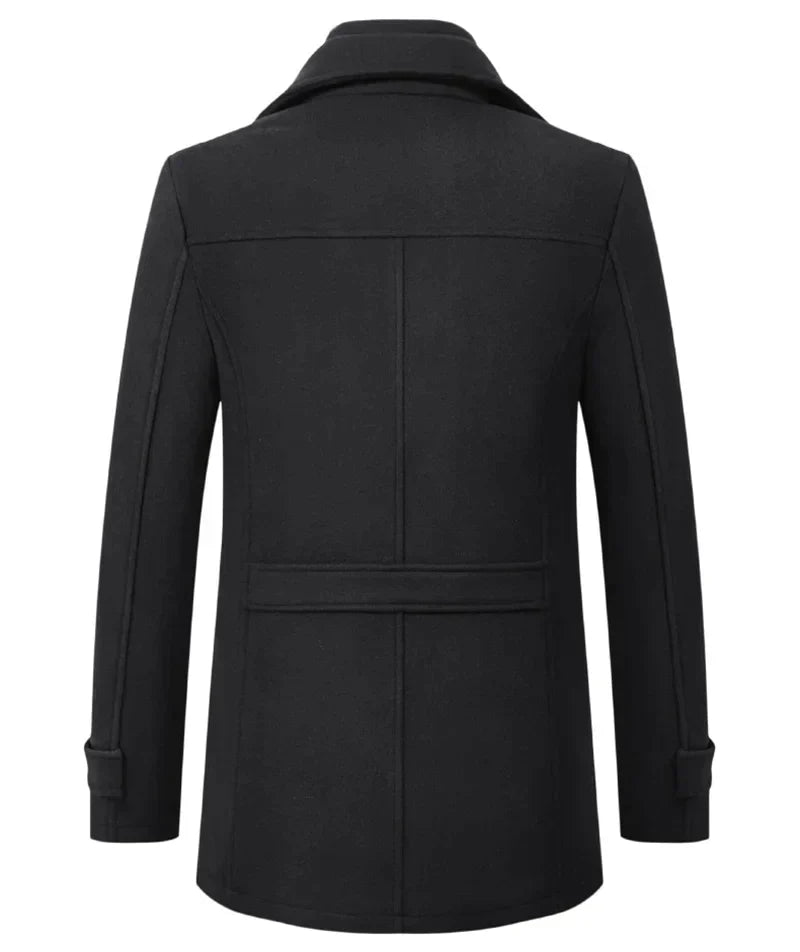 Esaú | Tailor-made men's coat with inside zip