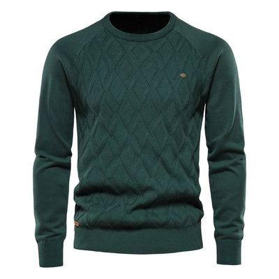 Adam® | Men'S Sweater With Checked Design