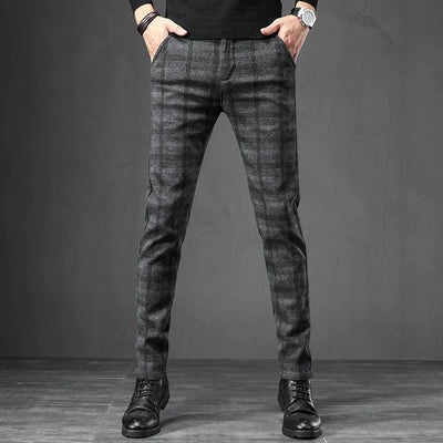 Dorian | Plaid Casual Pants