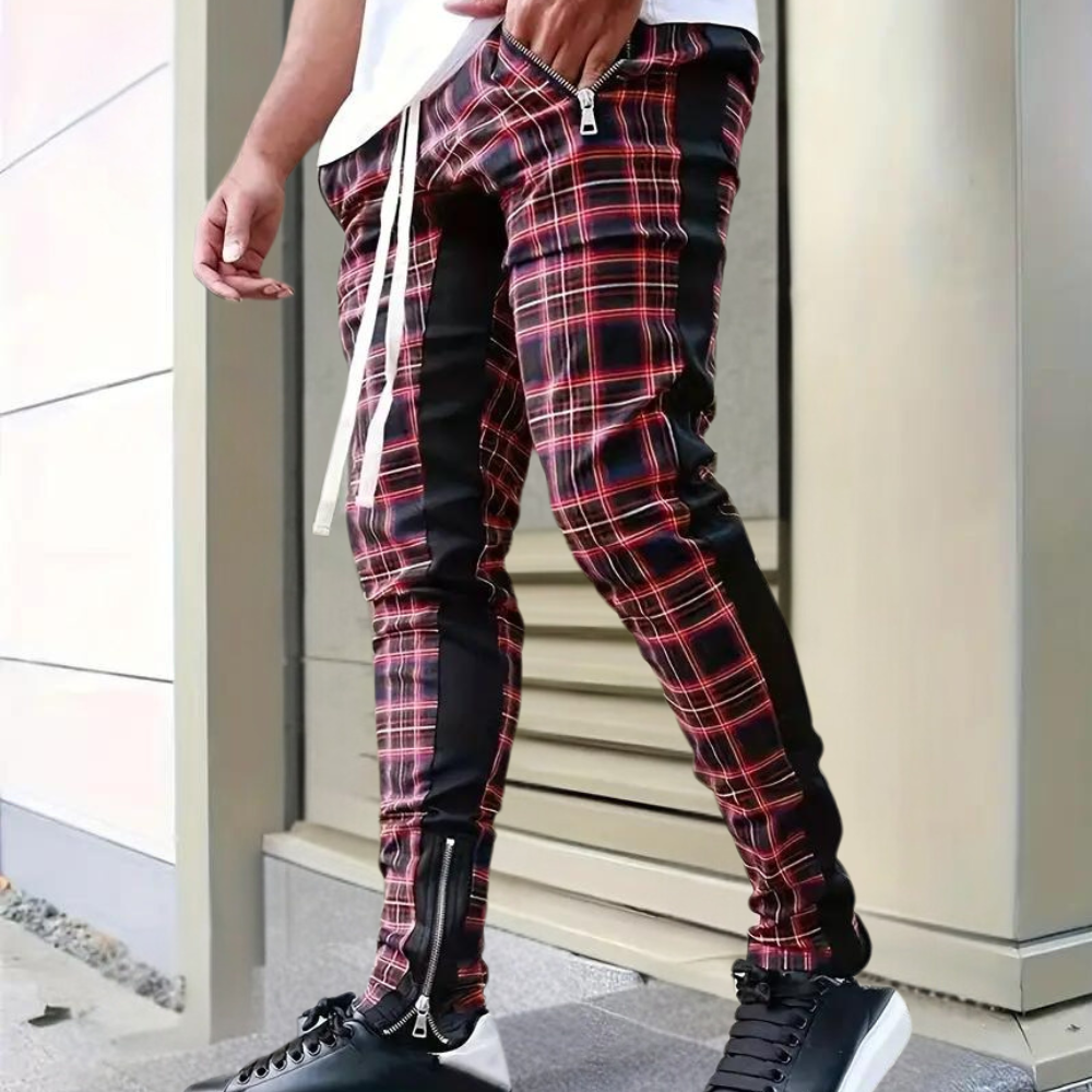 Terence® | Modern Check Trousers For Men