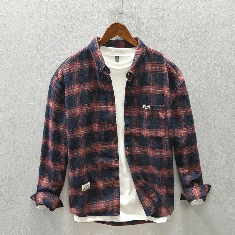 Vince | Elegant Plaid Shirt
