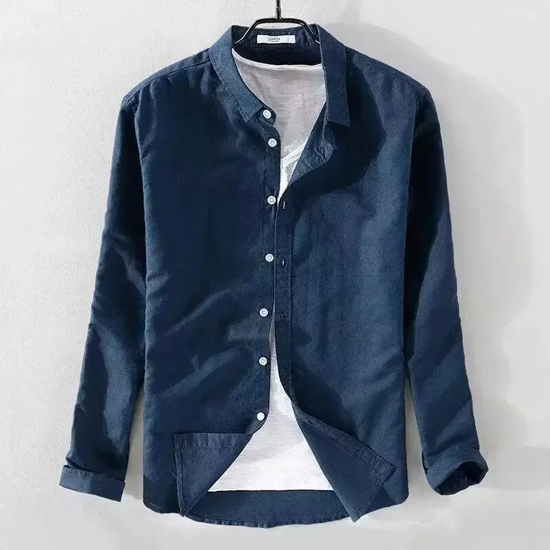 Myles | Casual Cotton Linen Shirt