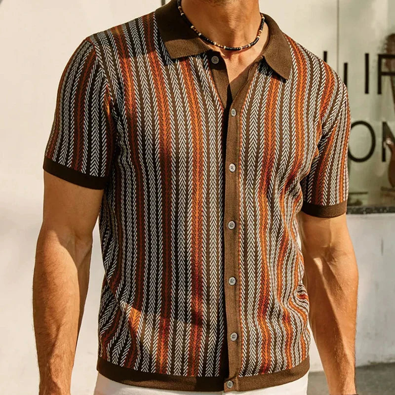 Fleming® | Buttoned Shirt Herringbone