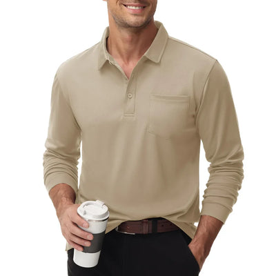 Conrad® | Men'S Polo Shirt Long Sleeves
