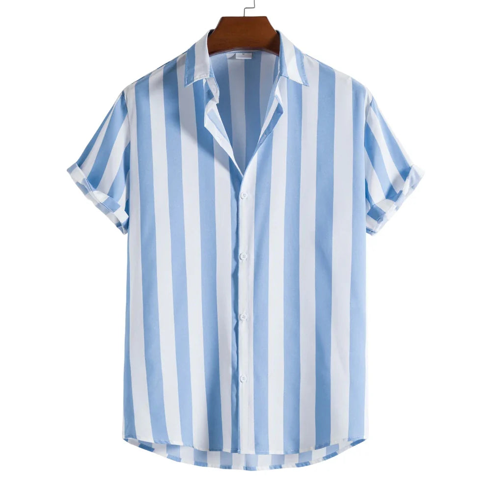 Corbin | Striped Short Sleeved Summer Shirt