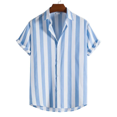 Corbin | Striped Short Sleeved Summer Shirt