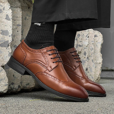 Zafar® | Pasera Genuine Leather Oxfords