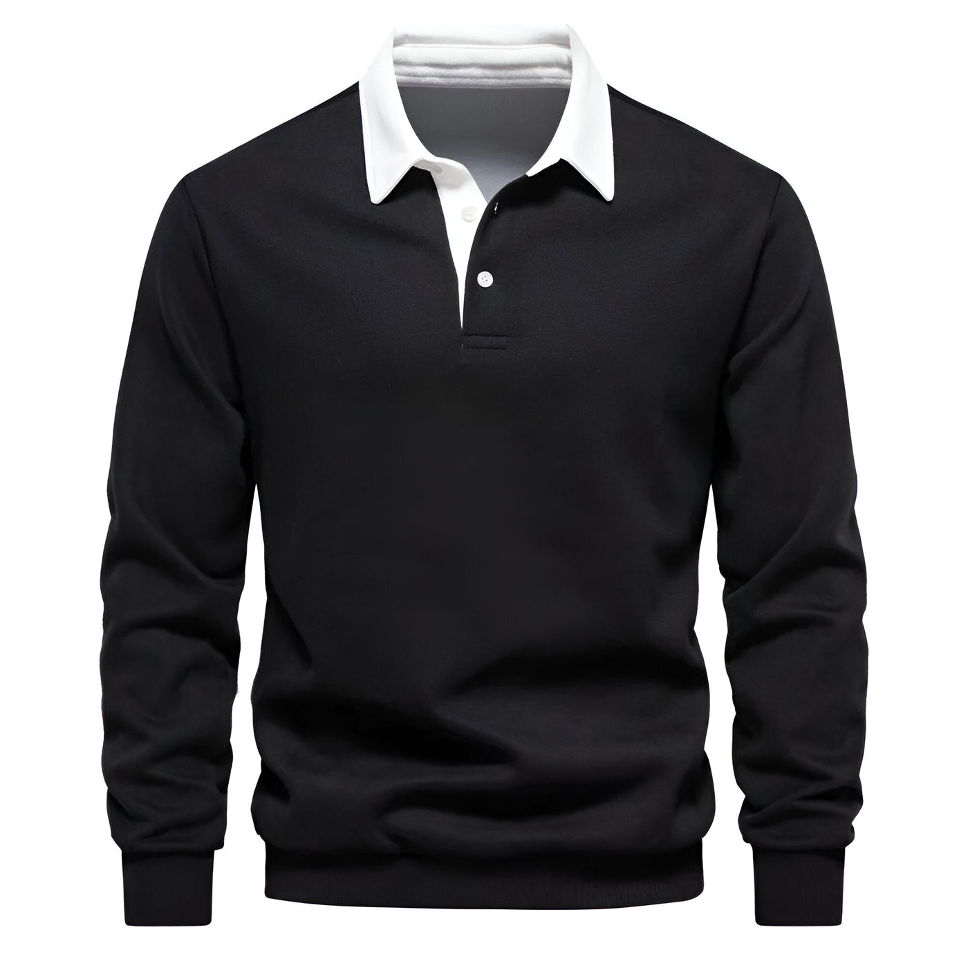 Alexander® | Stylish polo collar sweater