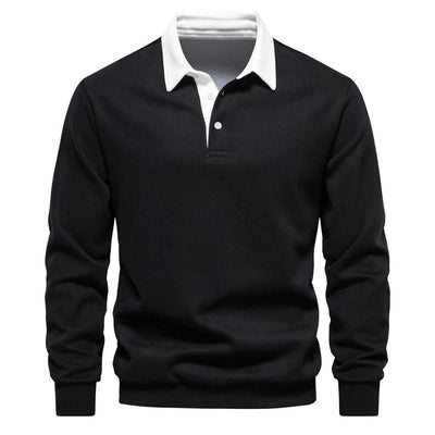Caden® | Premium Cotton Sweater With Collar