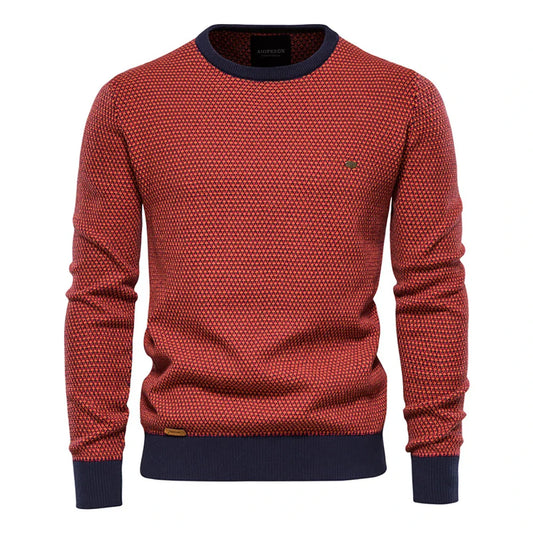 Ismael® | Sweater With Geometric Pattern