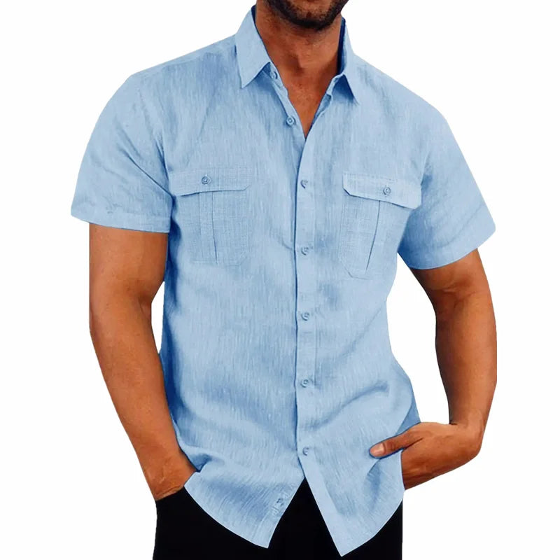 Cliff® | Men'S Linen Blouse