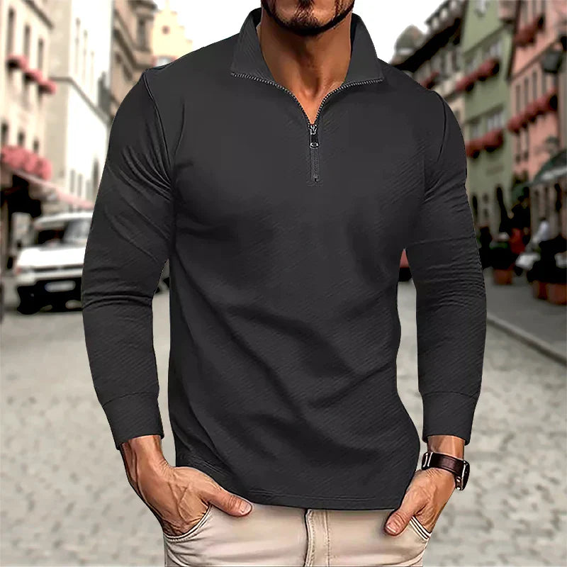 Brandon® | Casual Polo With Zipper