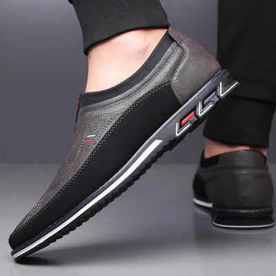 Edwin | Leather Slip-On Business Shoes