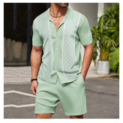 Elston® | Summer Two-Piece Set With Short Sleeves