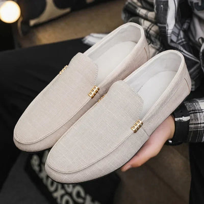 Atiyeh® | Krom Canvas Loafers