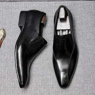 Umar® | Nolan Genuine Leather Loafers