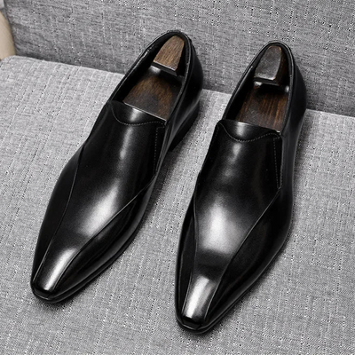 Umar® | Nolan Genuine Leather Loafers