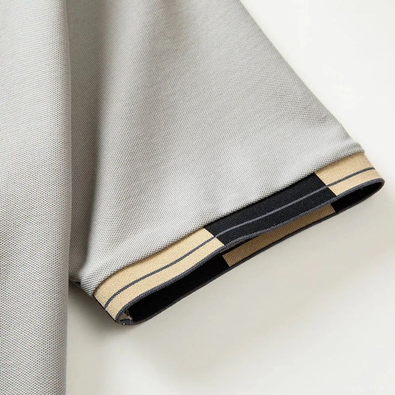 Innis | Polo shirt with contrasting finishes