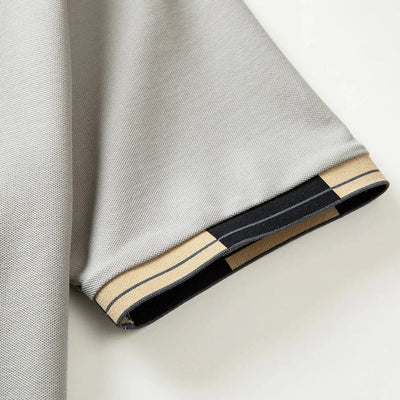 Jacinto | Polo shirt with contrasting finishes