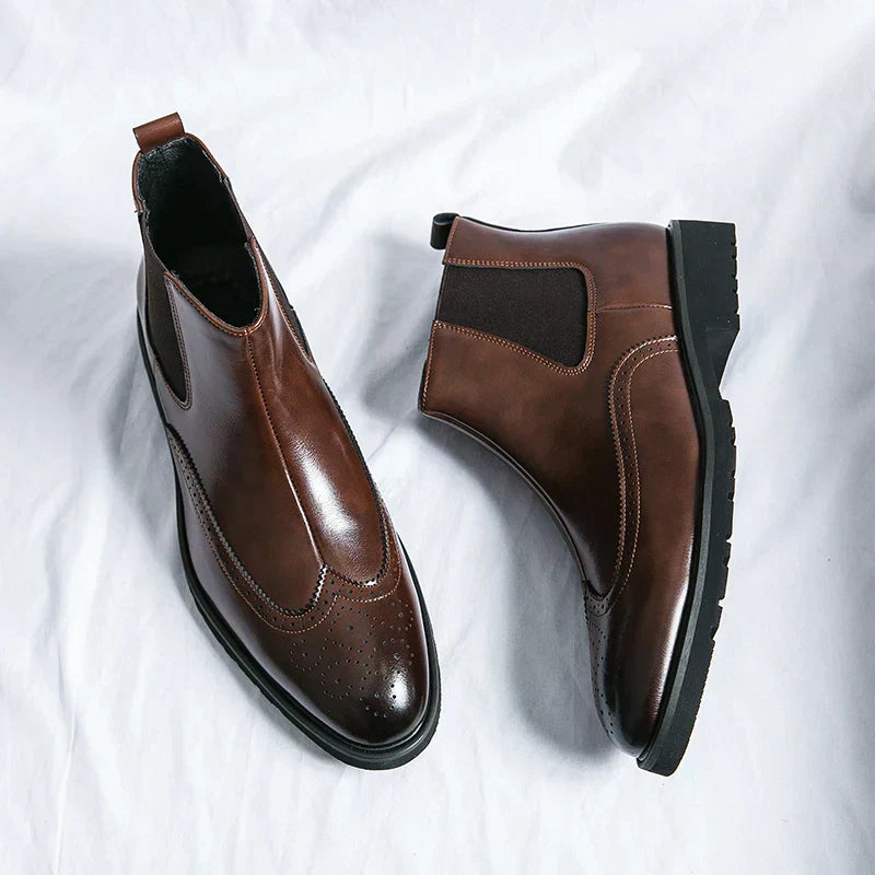 Javier® | Leather Chelsea Boots