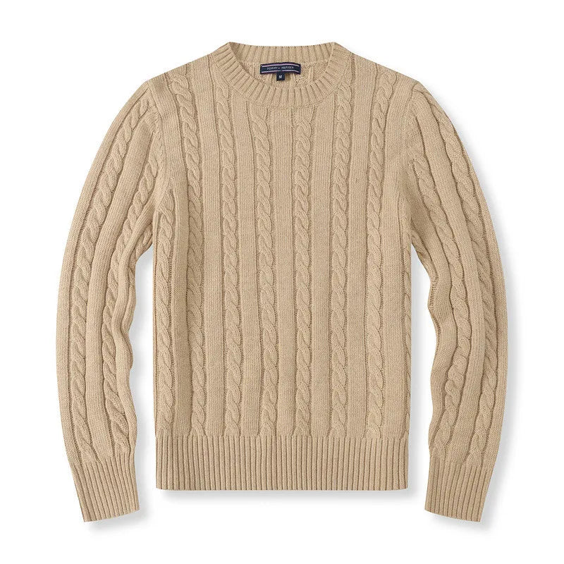 Leoncio® | CABLE WOOL SWEATER