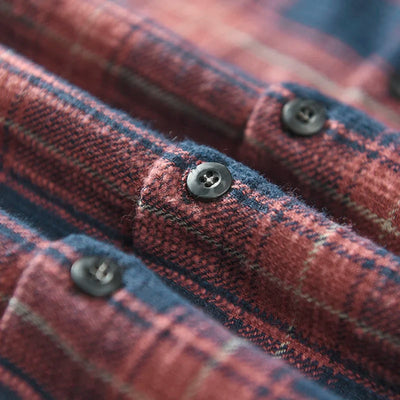 Mikhail | Classic long-sleeved plaid shirt