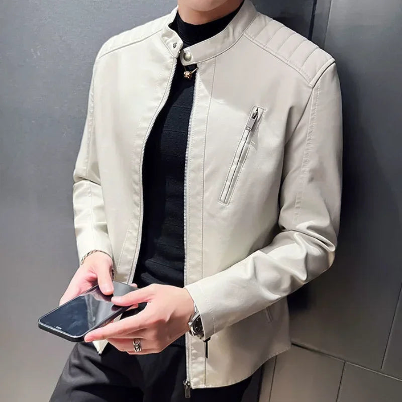 Lian | Elegant Leather Jacket