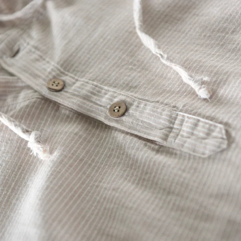 Enzo® | Linen Hoodie