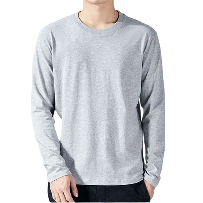 Caedmon® | Long Sleeve Cotton T-Shirts For Men
