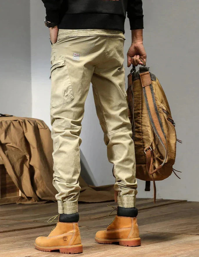 Próspero® | Khaki Cargo Joggers