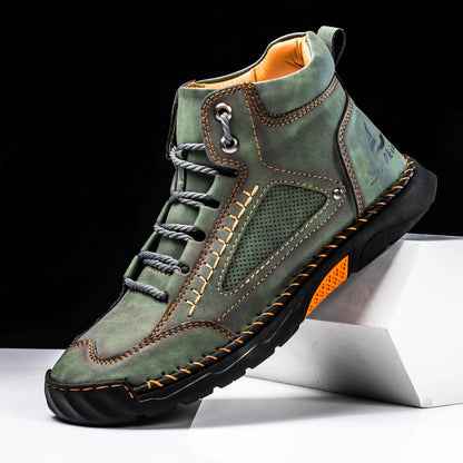 Ermenegildo® | Leather High Top Shoes