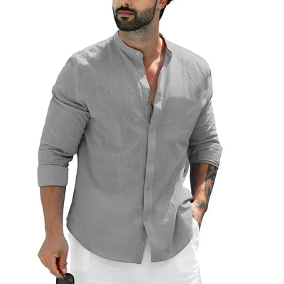 Theo | Casual Linen Shirt