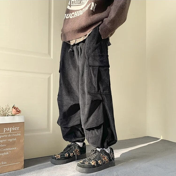 Job® | Corduroy Cargo Baggy Pants