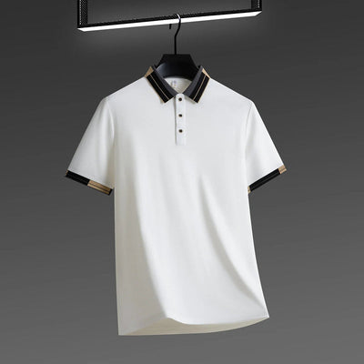 Jacinto | Polo shirt with contrasting finishes