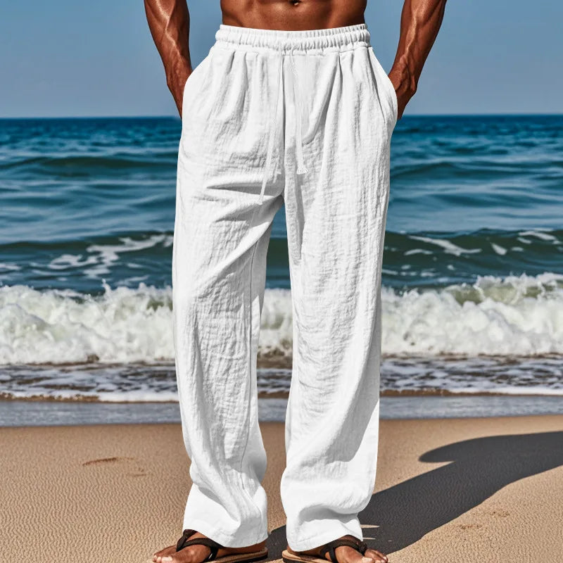 Marcus | Comfortable Linen Pants