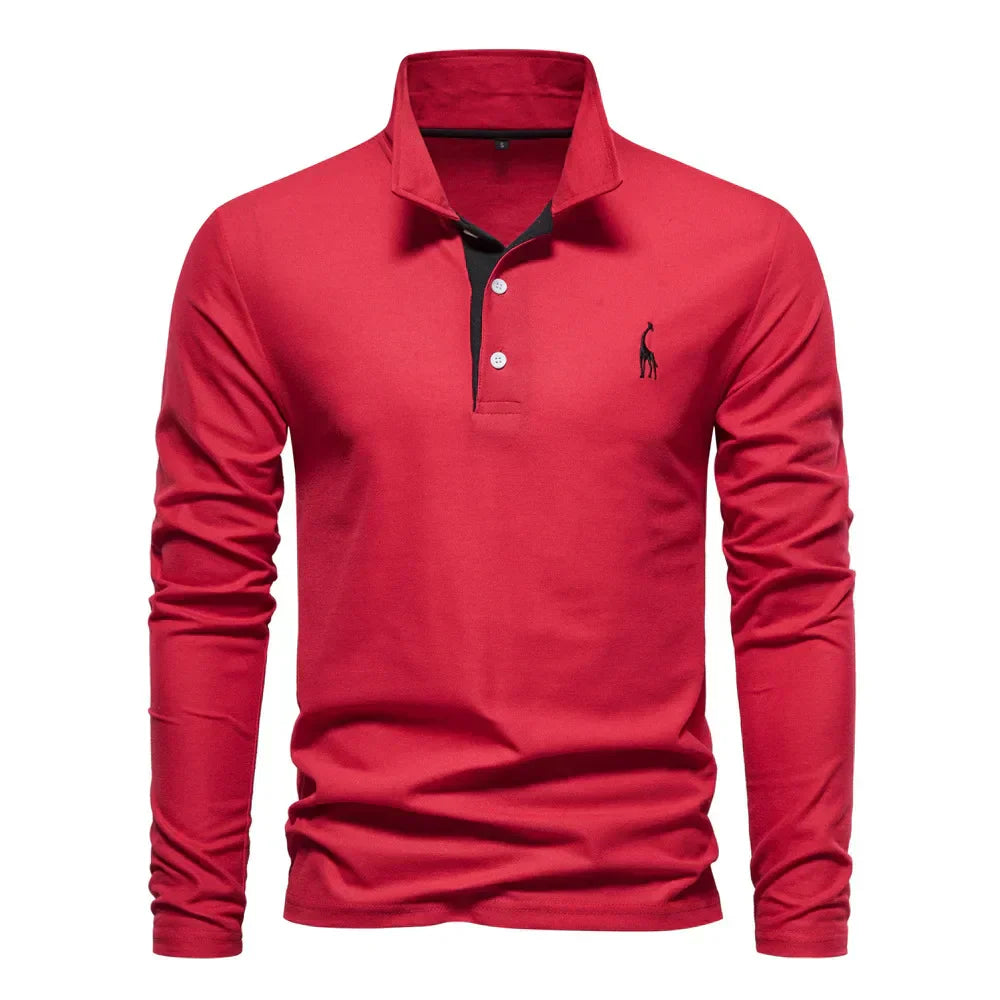 Dámaso® | Classic Long Sleeve Polo Sweater