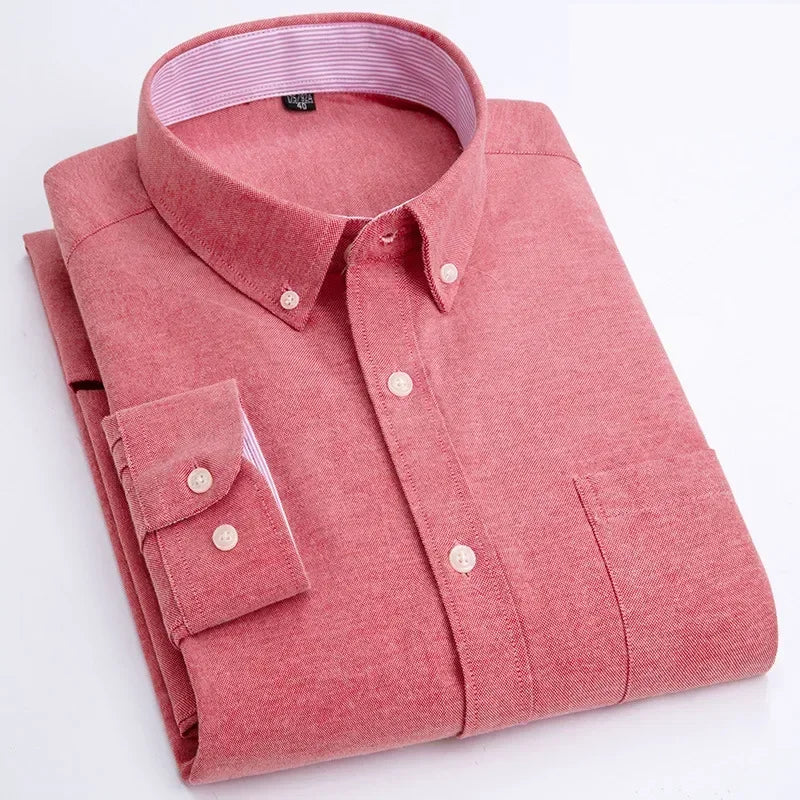 Lawrence | Long Sleeved Cotton Shirt