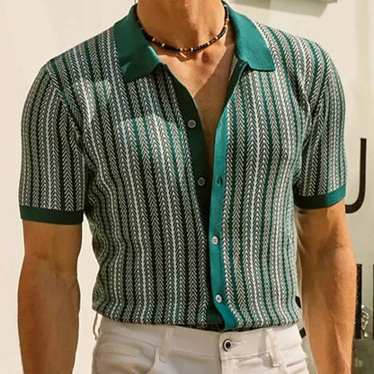 Fleming® | Buttoned Shirt Herringbone