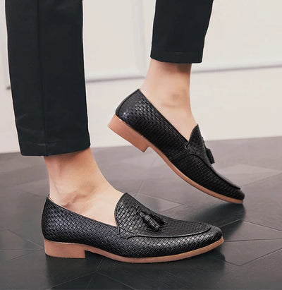 Jack | Lombardi Woven Tassel Loafers