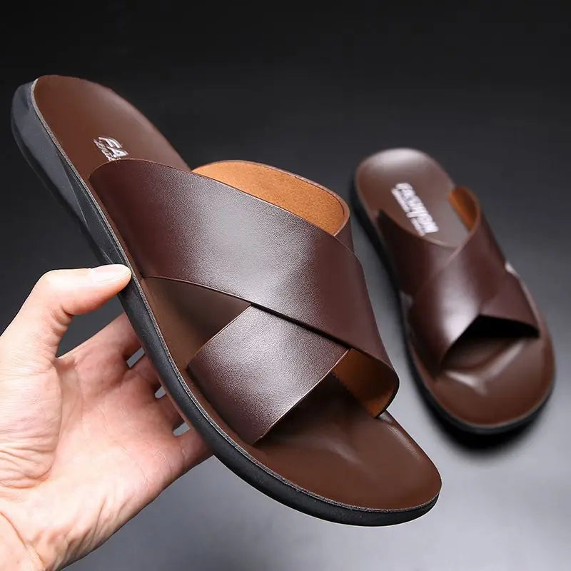 Lyle | Elegant Leather Sandals