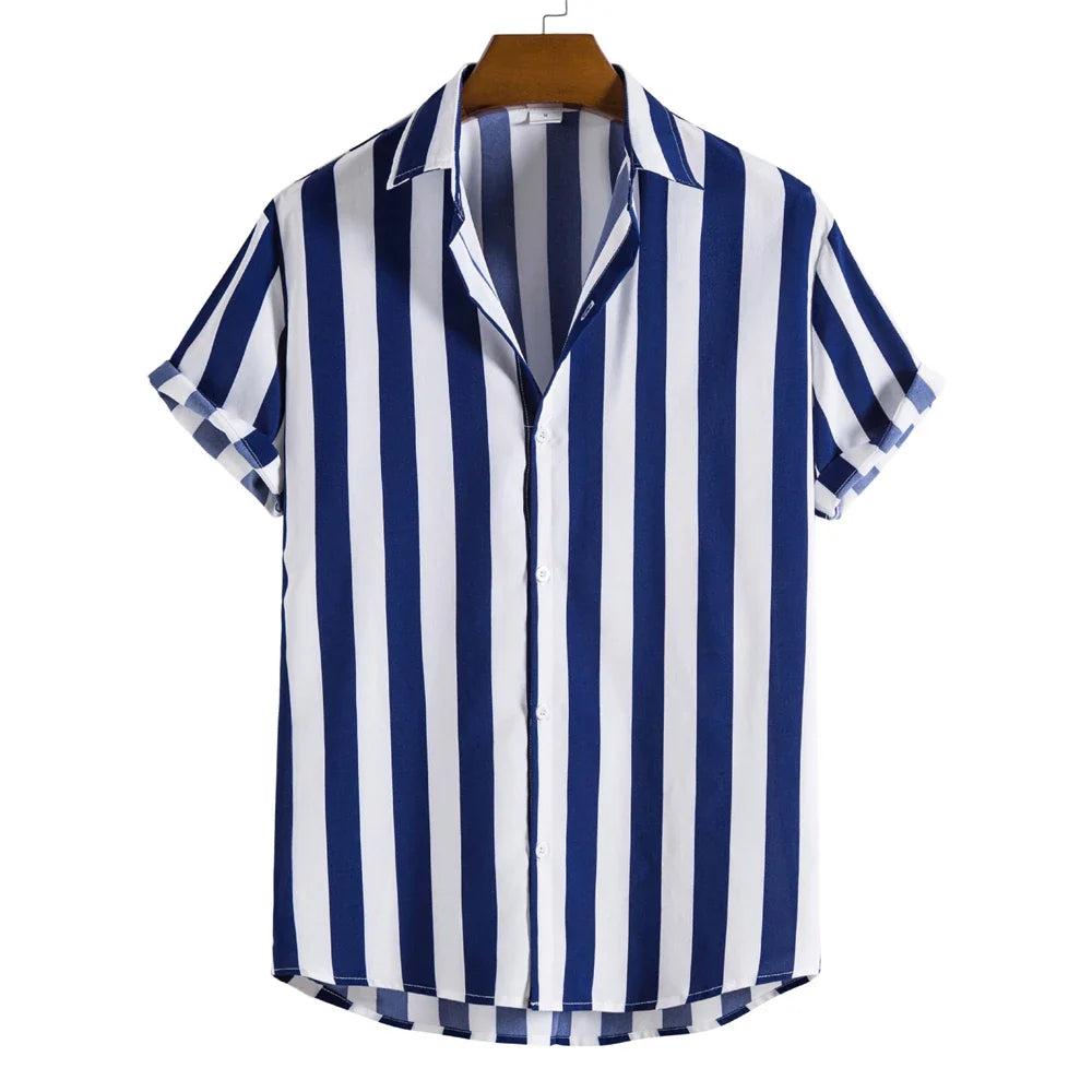 Corbin | Striped Short Sleeved Summer Shirt