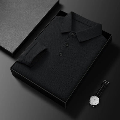 Caius® | Comfortable polo with long sleeves