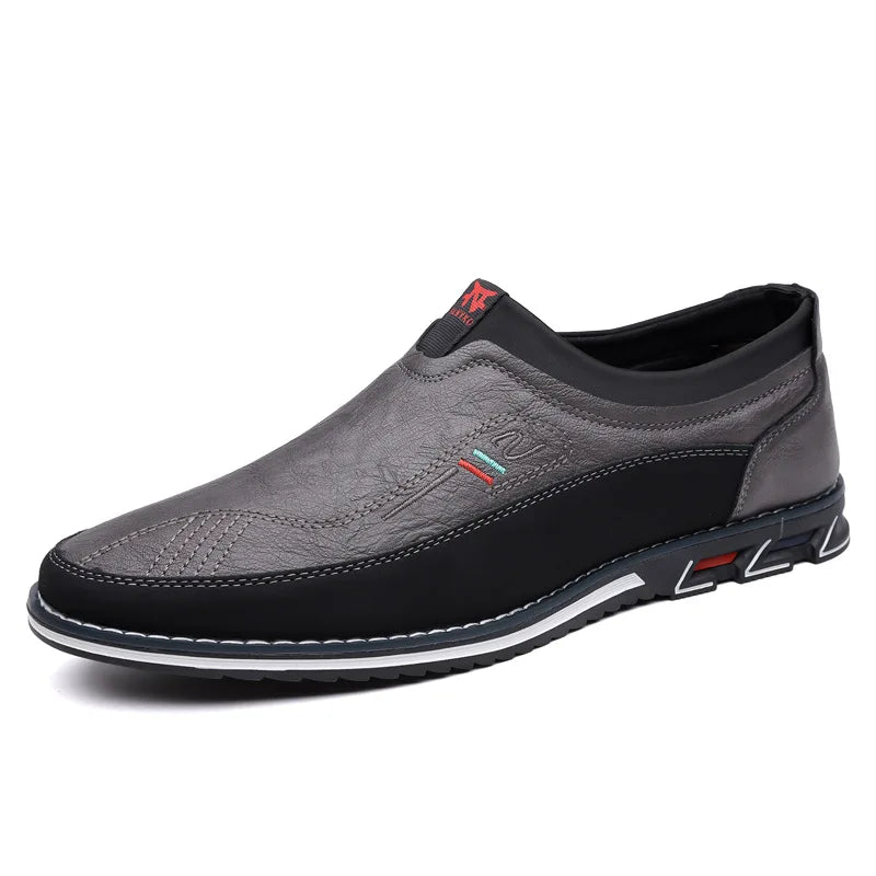 Edwin | Leather Slip-On Business Shoes